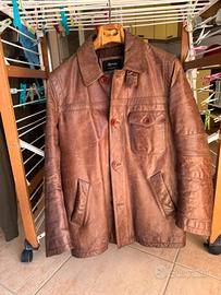 Giacca pelle vintage anni 70/80
