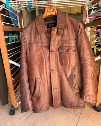 Giacca pelle vintage anni 70/80