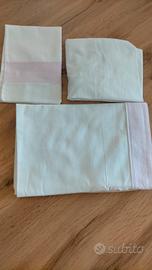 lenzuolini carrozzina/navicella