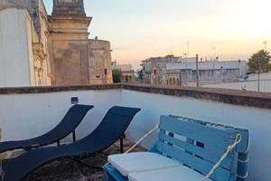 La terrazza sul castello