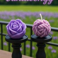 Candele alla lavanda 100% naturale