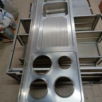 Piano cucina acciaio inox