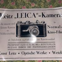 Poster Leica Kamera Leica Welt Wetzlar