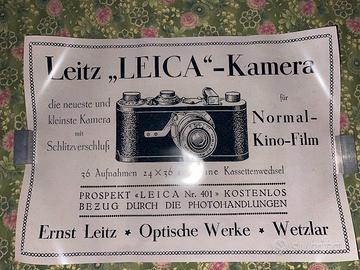Poster Leica Kamera Leica Welt Wetzlar