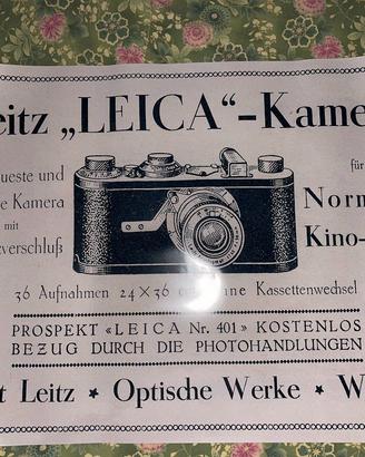 Poster Leica Kamera Leica Welt Wetzlar