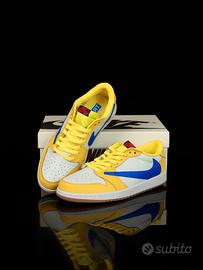 Travis Scott x Ordan Air Jordan 1 Canary Yellow 39