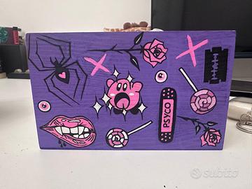 Porta oggetti in legno