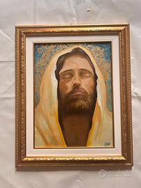 Dipinto realizzato a mano, olio su tela + cornice