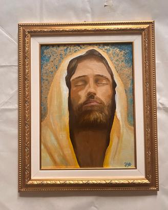 Dipinto realizzato a mano, olio su tela + cornice