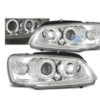 FARI PEUGEOT 106 96-03 ANGEL EYES FONDO CROMATO