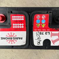 Batteria auto 12v 75ah 720a