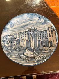 Piatto blu “vecchia Savona”