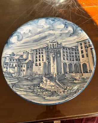 Piatto blu “vecchia Savona”