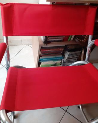 sedia pieghevole da regista 