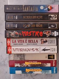 VHS film lotto italiani stranieri teatro