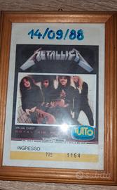 metallica biglietti anni 90
