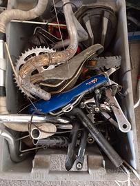 Lotto componenti bici da corsa e non