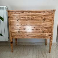 Comoncino artigianale in legno massello
