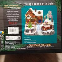 villaggio di natale carillon  timstor nuovo