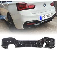 DIFFUSORE BMW F20 LCI 15- LOOK COMPETITION NERO LU