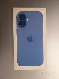 iphone 16 azzuro 128gb