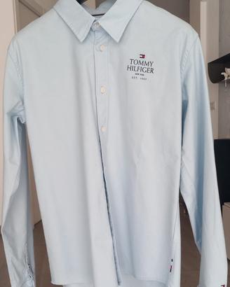 Camicia ragazzo,Tommy Hilfiger, 14 anni, azzurra 