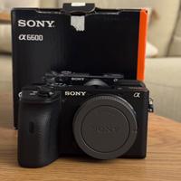 Fotocamera Sony a6600 body (+ fondina)