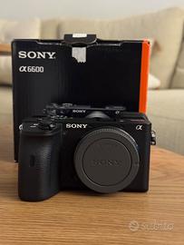 Fotocamera Sony a6600 body (+ fondina)