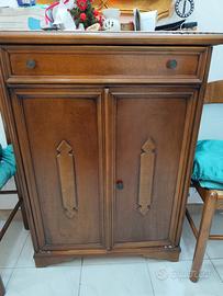 Mobiletto scarpiera 1 cassetto 2 ante 4 ripiani