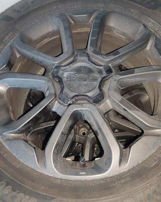 Gomme+cerchi Fiat 500x