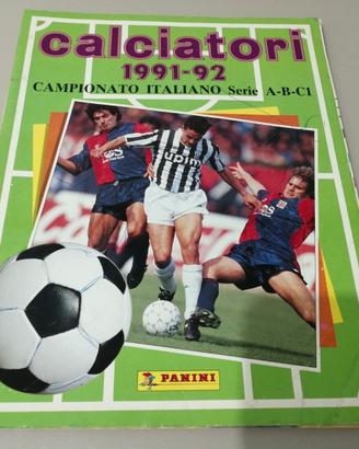 Album figurine calciatori panini 1991-92 vuoto