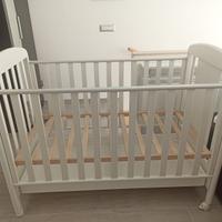 Lettino culla + fasciatoio Baby expert