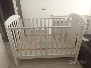 Lettino culla + fasciatoio Baby expert