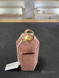 Anello minimalista oro "Twist" - Acciaio inossidab