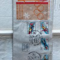 Francobolli Olimpiadi Invernali Innsbruck 1976