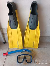 Pinne maschera e boccaglio