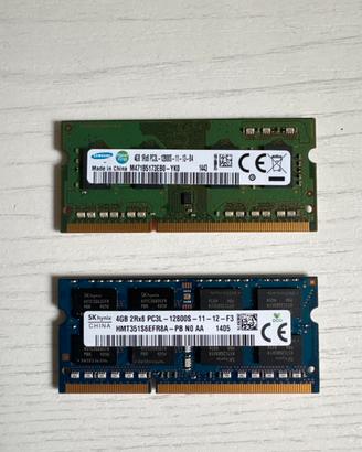 2x  ram da 4 gb