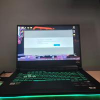 Notebook Asus rog i7 10750h 16gb RAM GTX 1650ti