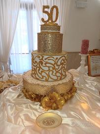 torta scenografica 50