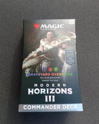Magic Commander Deck Graveyard Overdrive Modern EN