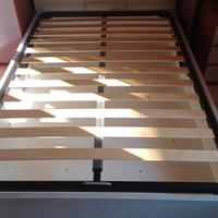 letto singolo con materasso ortopedico