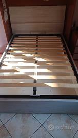 letto singolo con materasso ortopedico