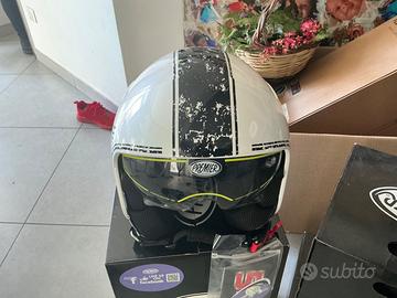 Casco jet aperto moto e scooter premier rocker or8