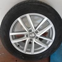 Cerchio in Lega  17" con pneum per Tiguan 1a serie