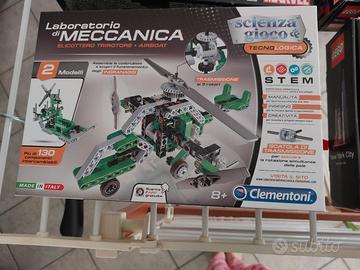 Clementoni, laboratorio di meccanica