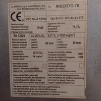 Termocamino inserto 70 La Nordica