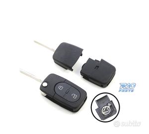 ALLOGGIAMENTO CHIAVE AUDI QUADRATA 2 PULSANTI CON 