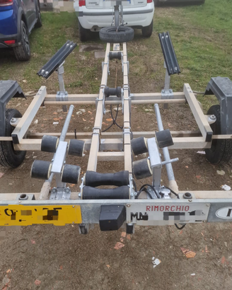 Carrello trasporto barca COMPLETO