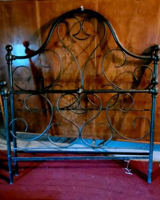 letto in ferro battuto una piazza e mezzo