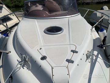 Barca cabinato motore fuoribordo